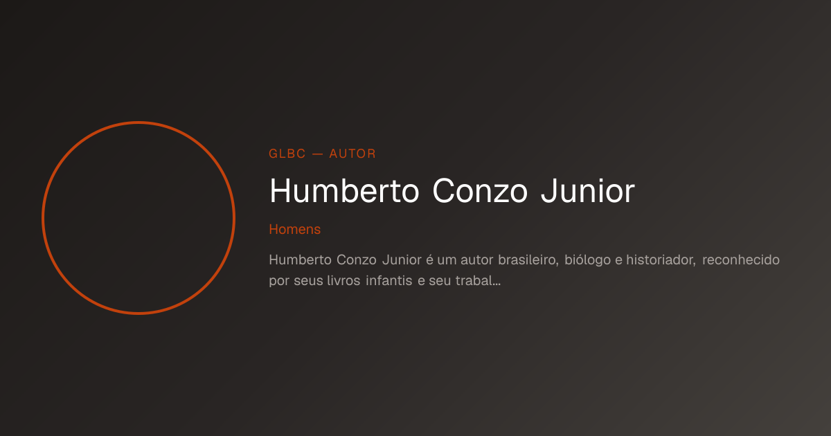 Humberto Conzo Junior | GLBC